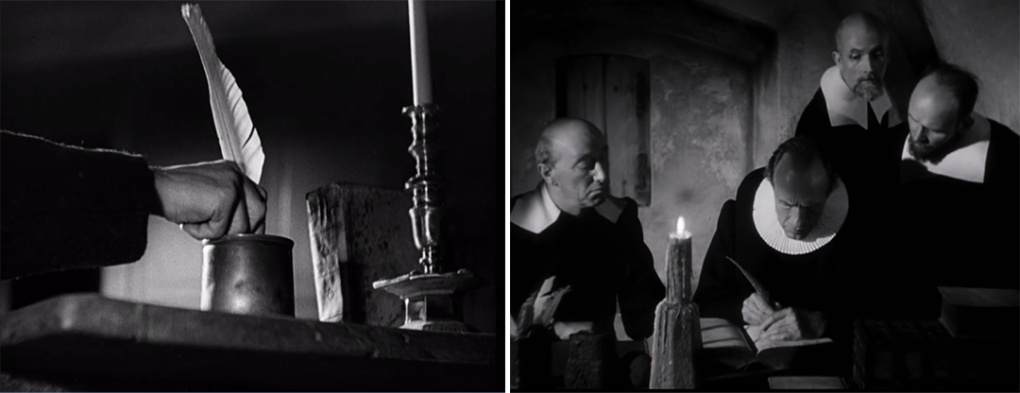 Fig. 7. Day of Wrath (Carl Th. Dreyer, DK, 1943).