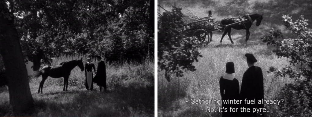 Fig. 9. Day of Wrath (Carl Th. Dreyer, DK, 1943).